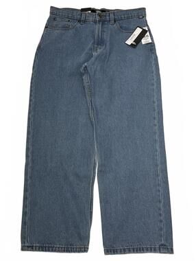 Vans Check 5 Loose Denim Jeans Stonewash Blue 30x30 NWT Skater Streetwear 90s